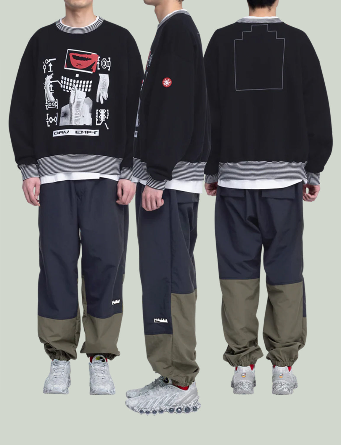 LIPS DISPLAY CREW NECK
