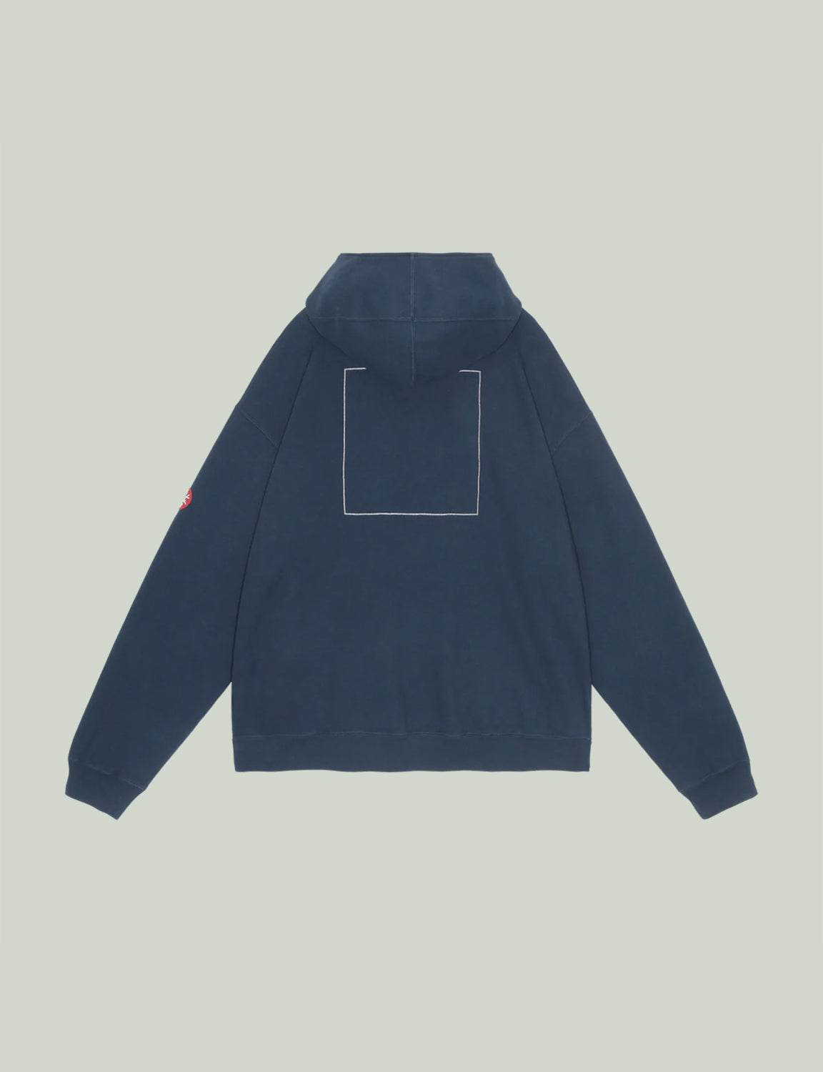 NECK SNAP DBL KNIT HOODY