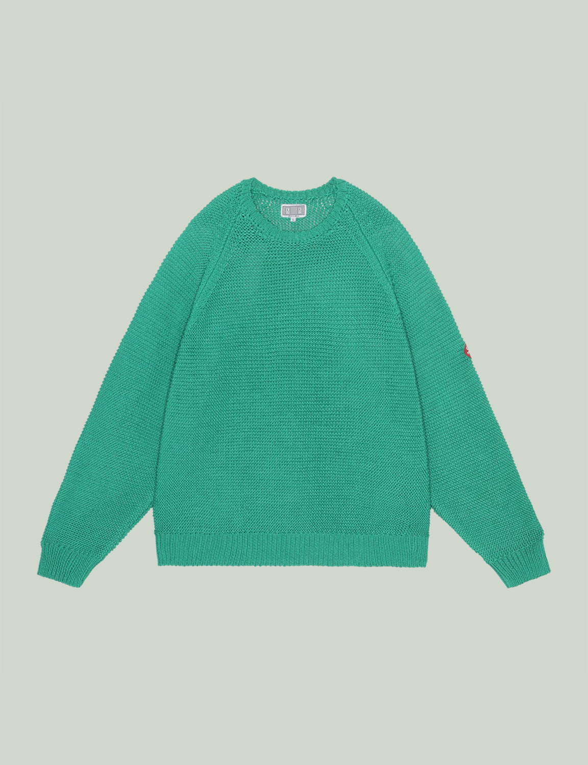 RAGLAN SLEEVE COTTON KNIT