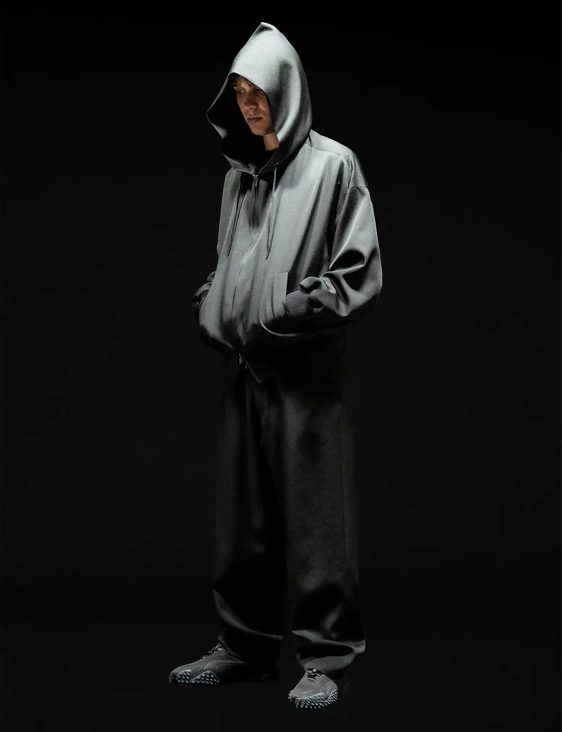 Relaxed Slacks - Black