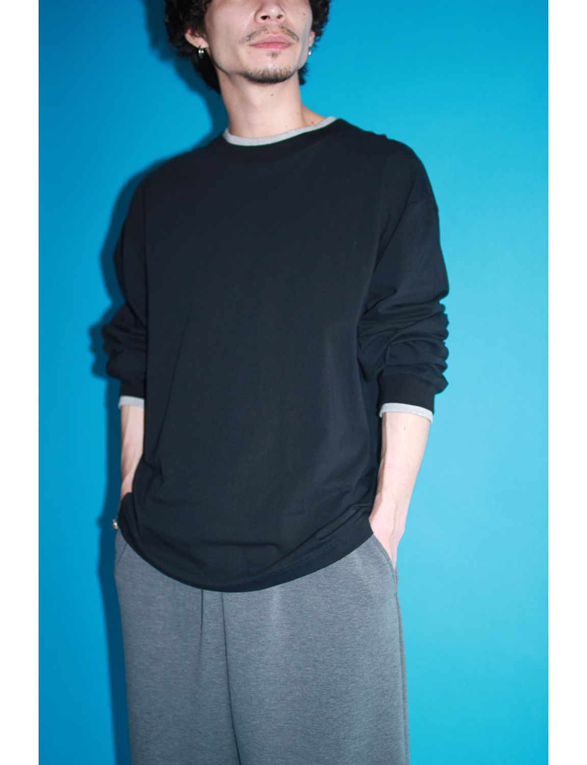 LAYERED L/S TEE