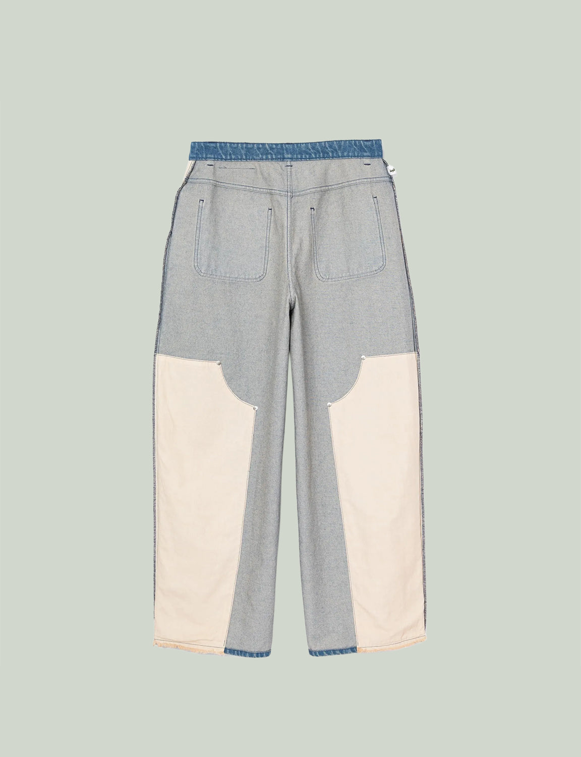 REVERSIBLE DENIM PANTS (BLUE)