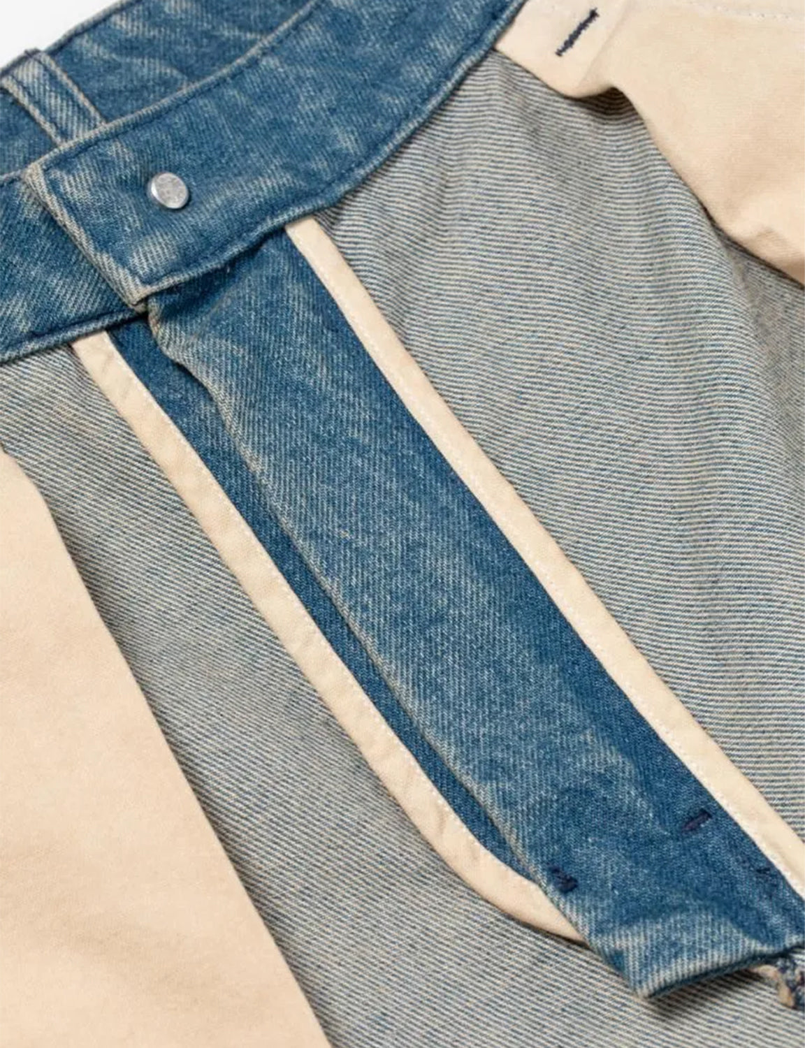 REVERSIBLE DENIM PANTS (BLUE)