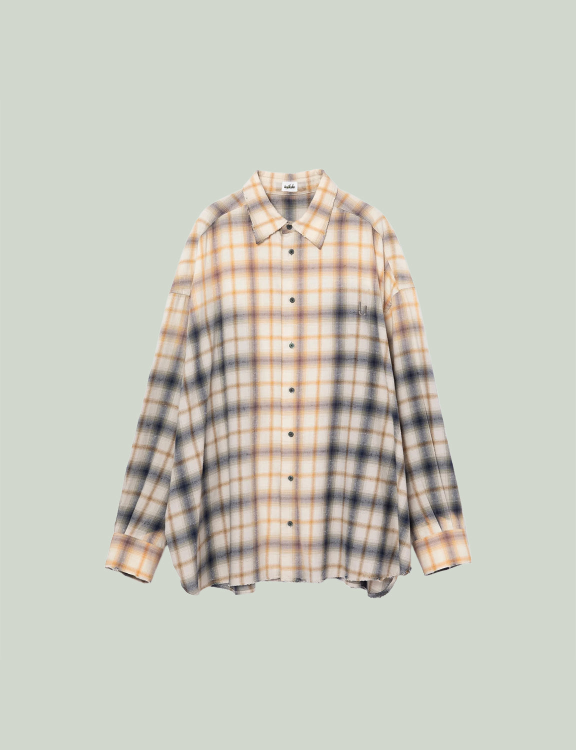 TARTAN BIG SHIRT (BLUE)