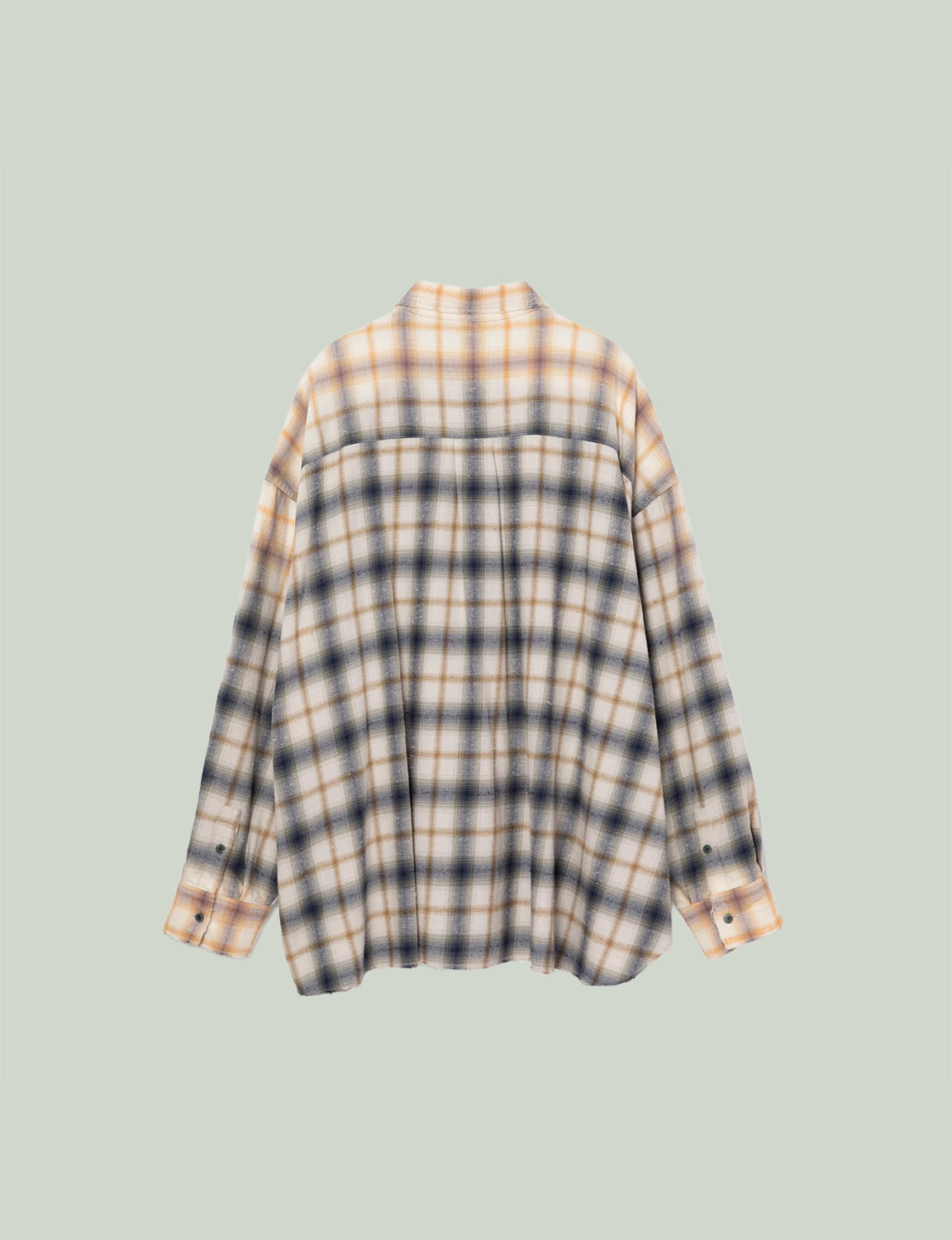 TARTAN BIG SHIRT (BLUE)