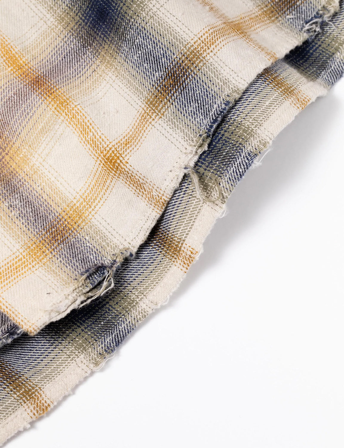 TARTAN BIG SHIRT (BLUE)
