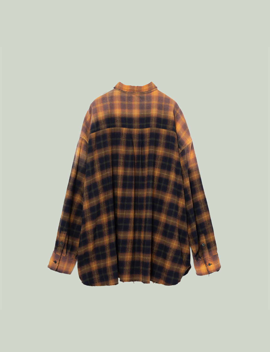 TARTAN BIG SHIRT (YELLOW)