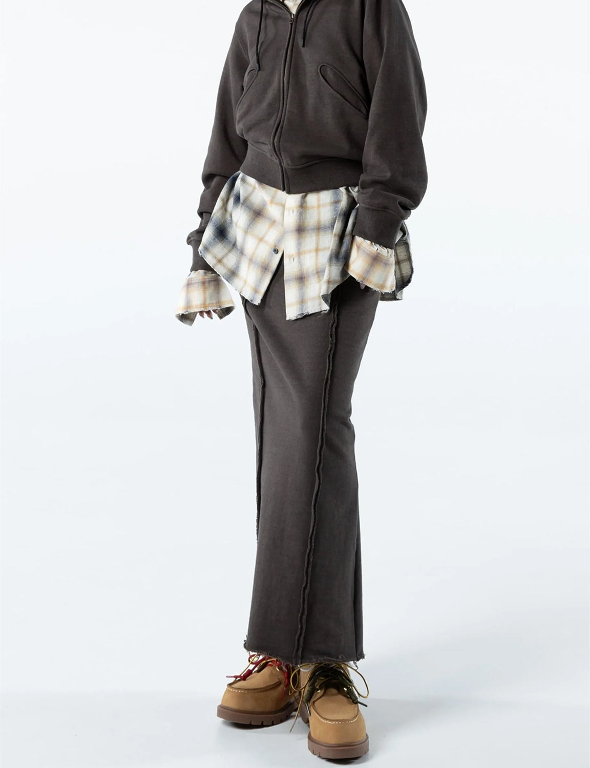 TARTAN BIG SHIRT (BLUE)