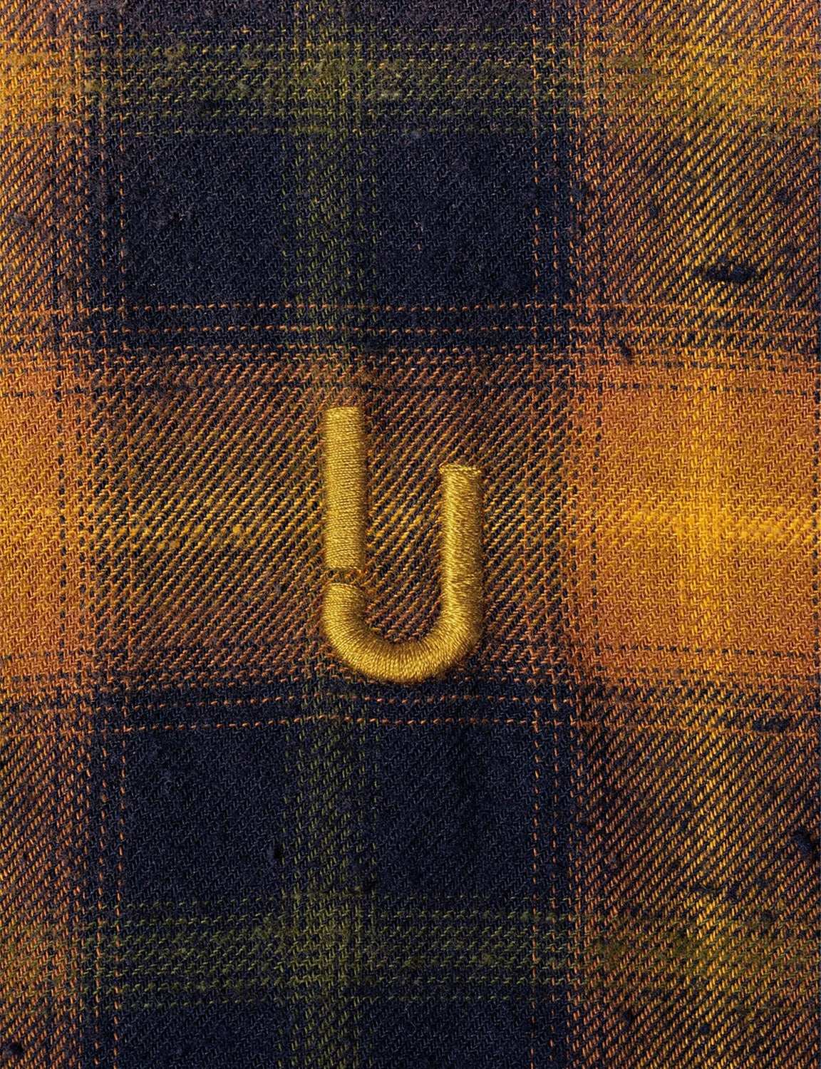 TARTAN BIG SHIRT (YELLOW)