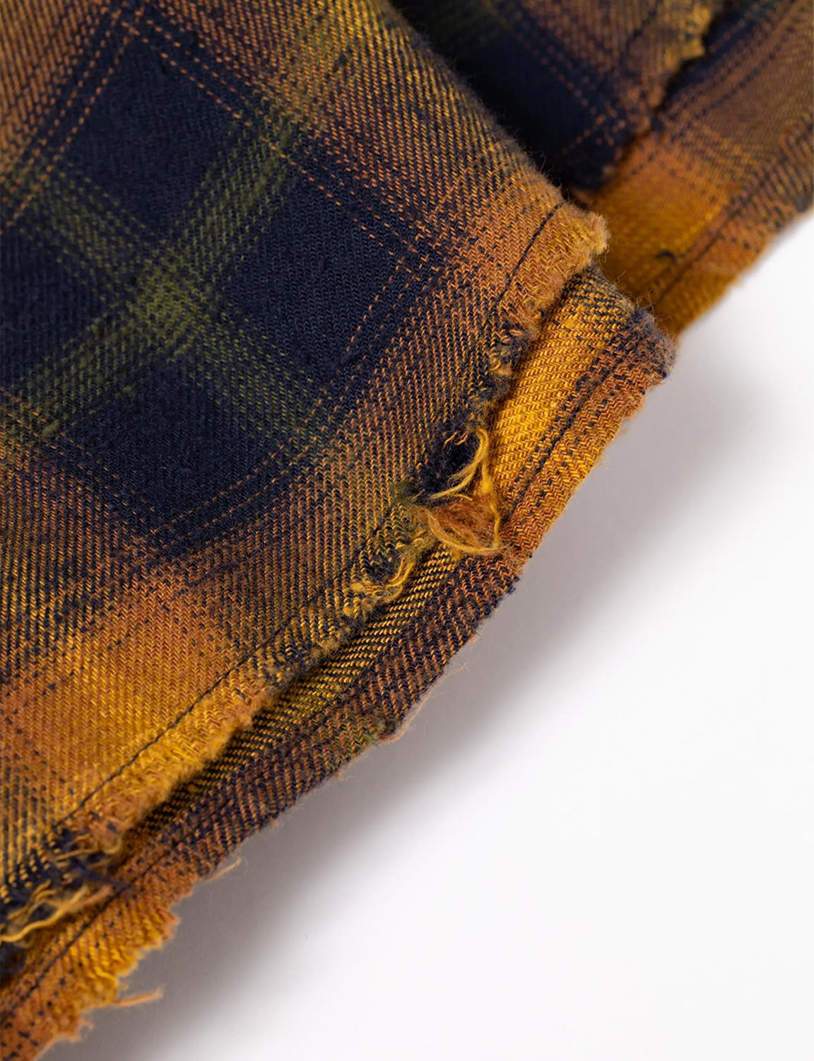 TARTAN BIG SHIRT (YELLOW)