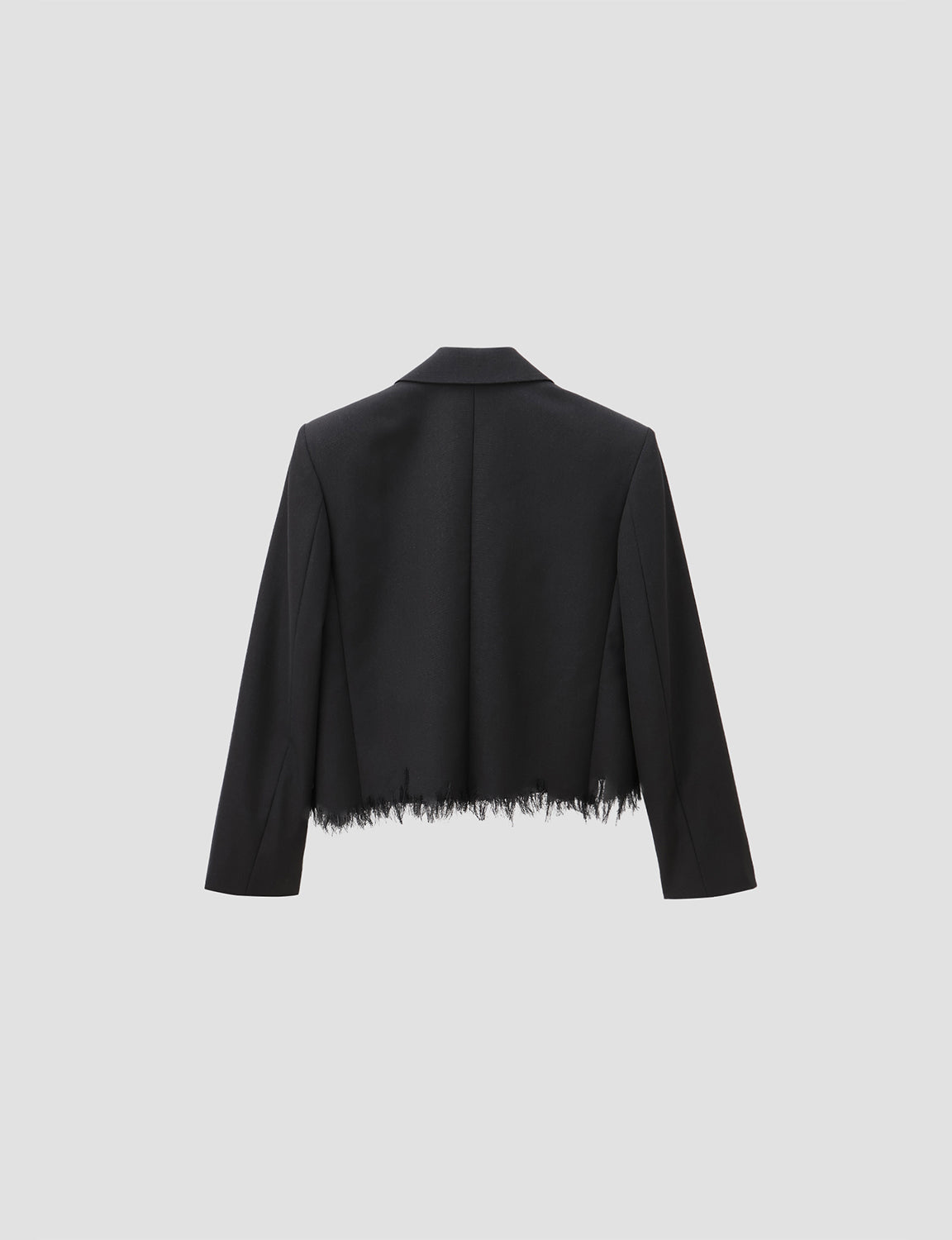 DISTRESSED WOOL BLAZER