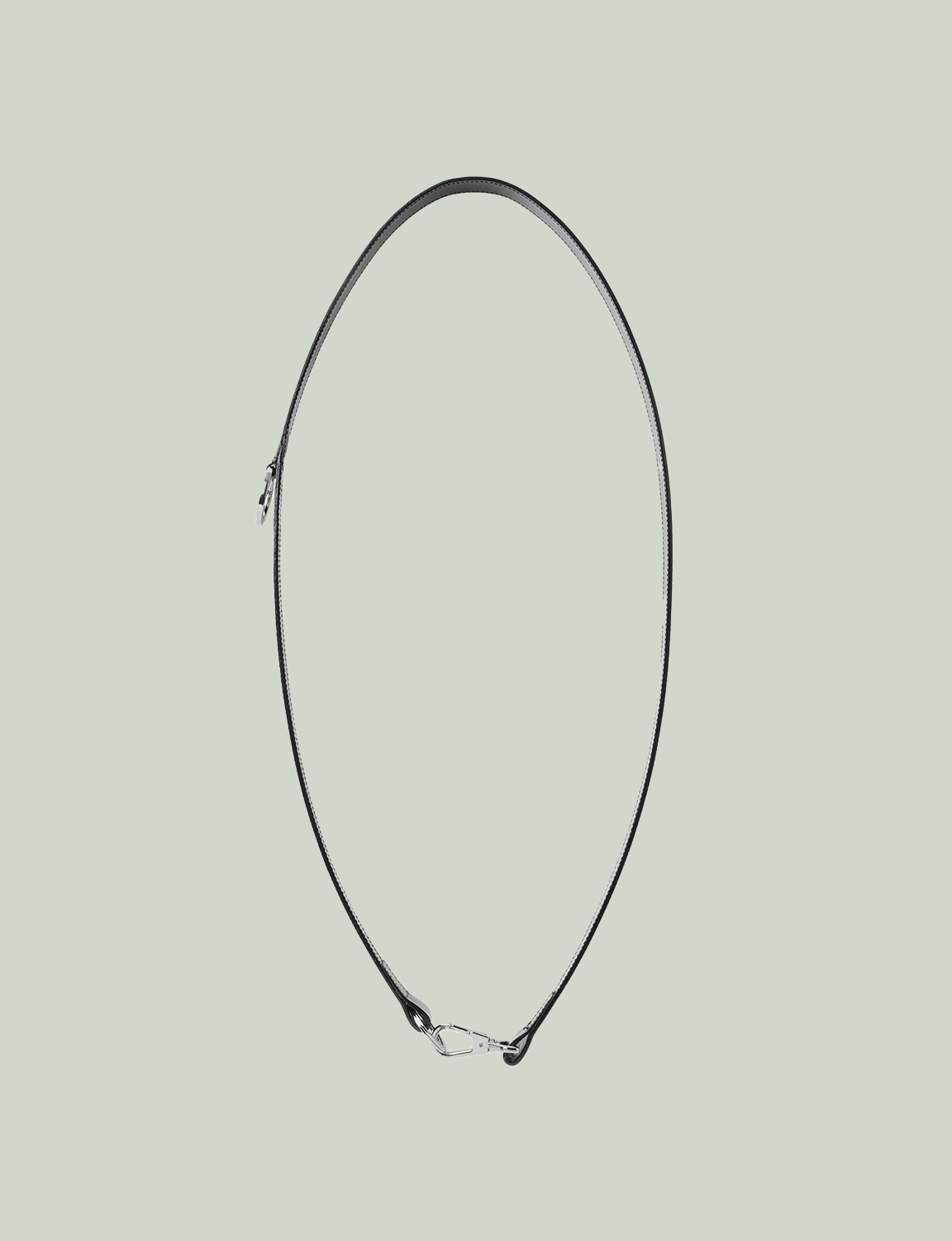 Shoulder Belt / black × silver