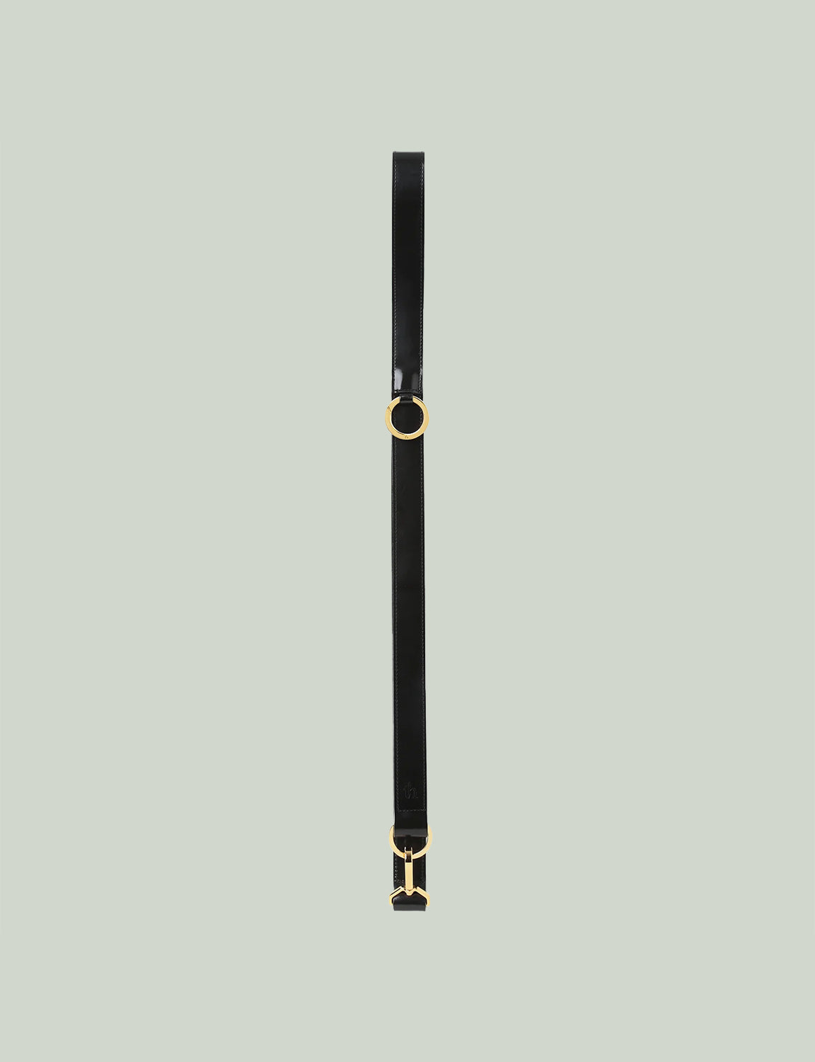 Shoulder Belt / black × gold