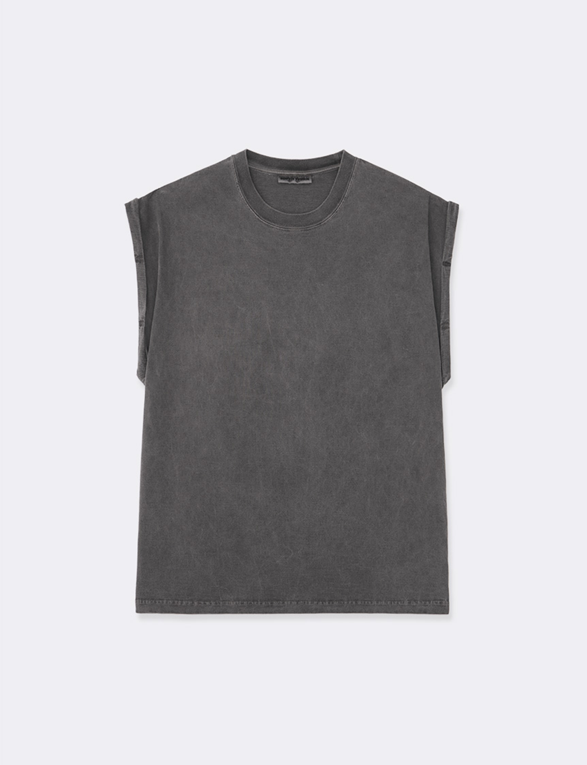 PIGMENT DYED ROLLED SLEEVE TEE