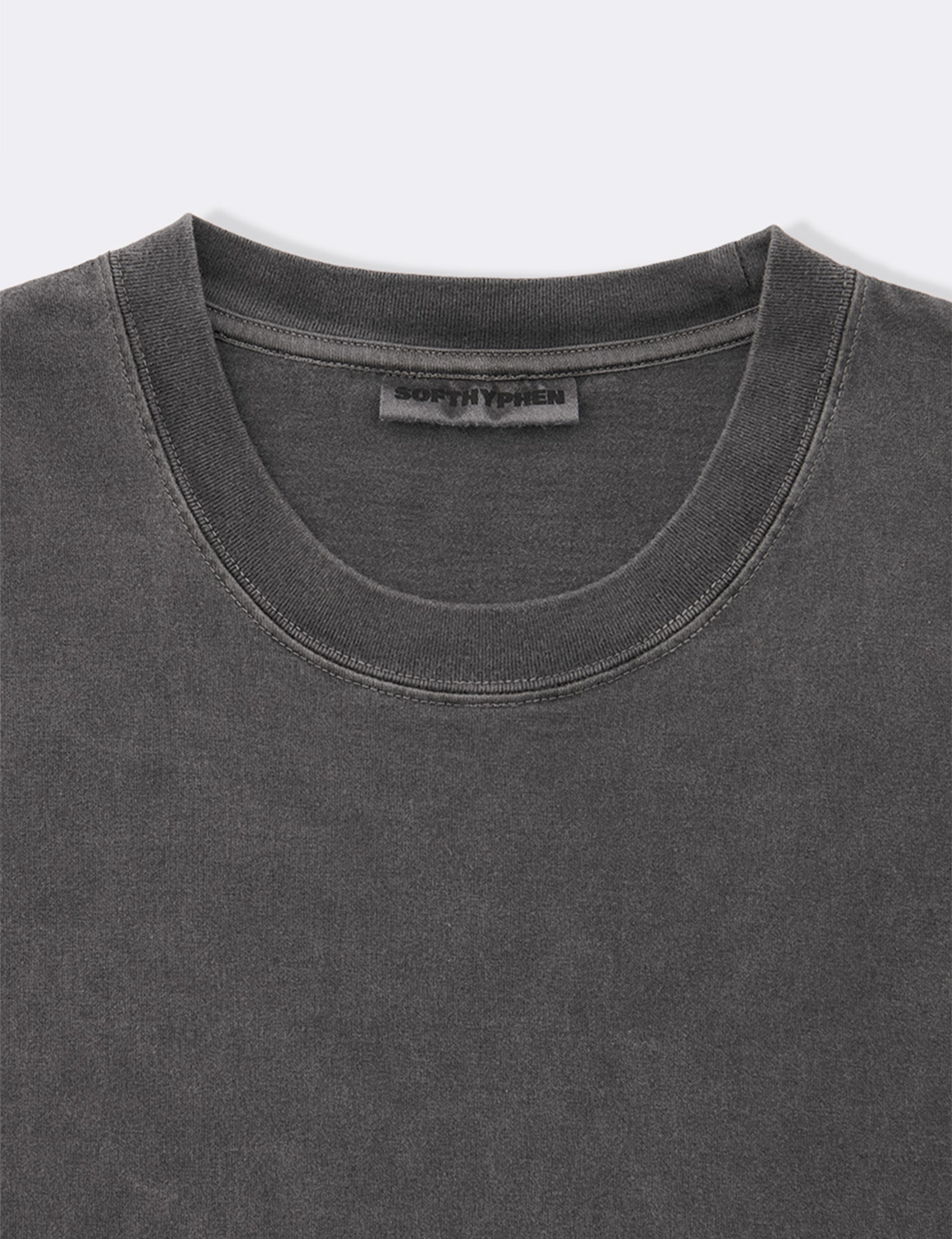 PIGMENT DYED ROLLED SLEEVE TEE