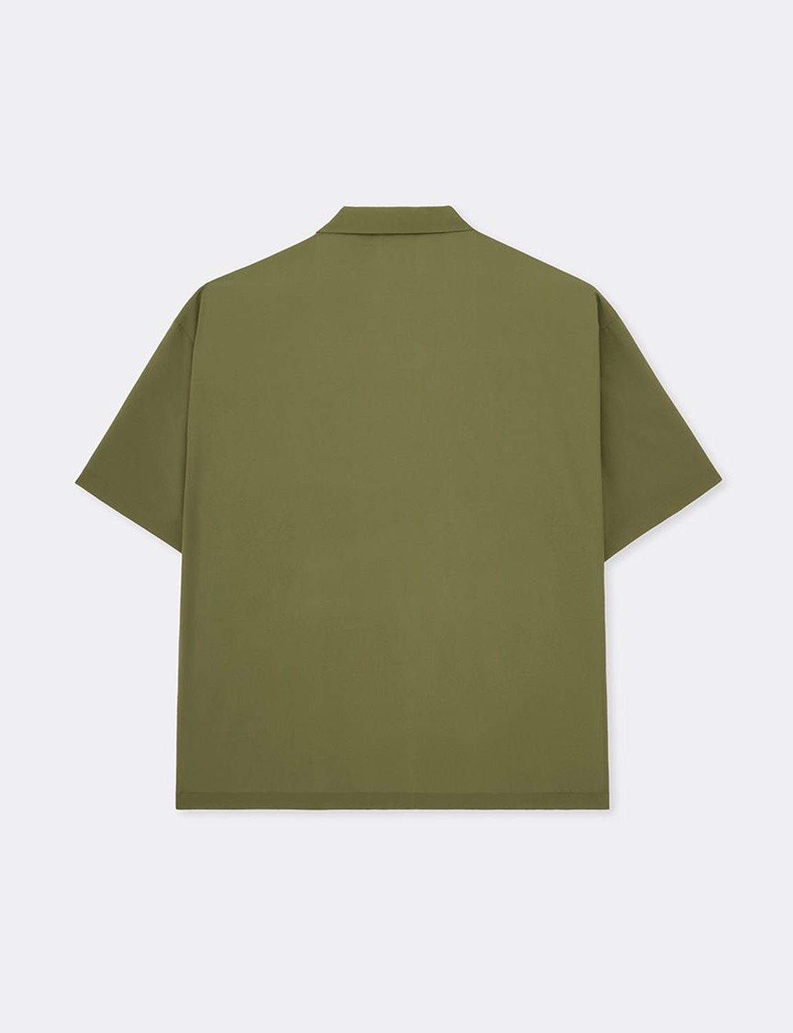 STAINED GLASS PRINT CAMP COLLAR S/S SHIRT