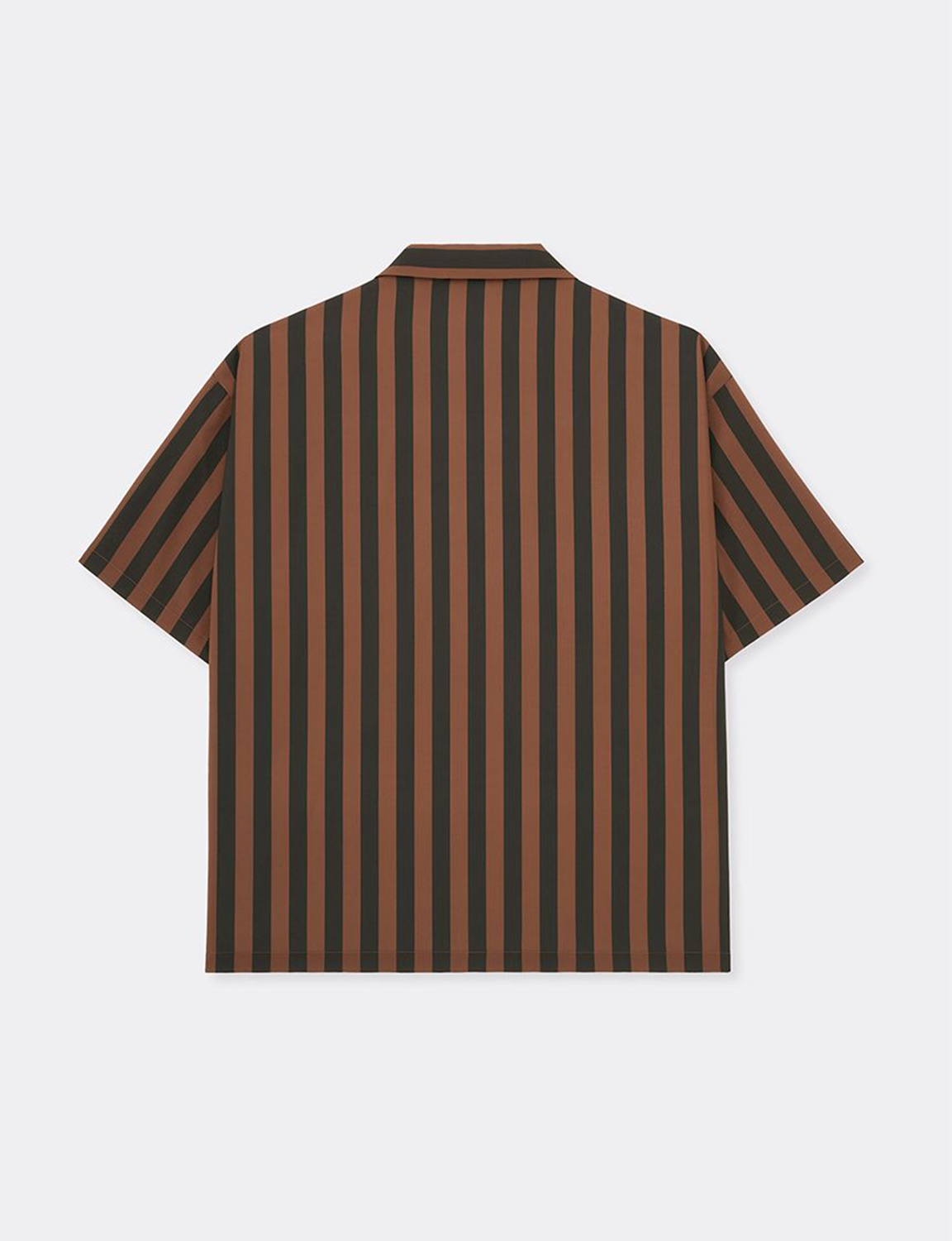 STAINED GLASS PRINT CAMP COLLAR S/S SHIRT