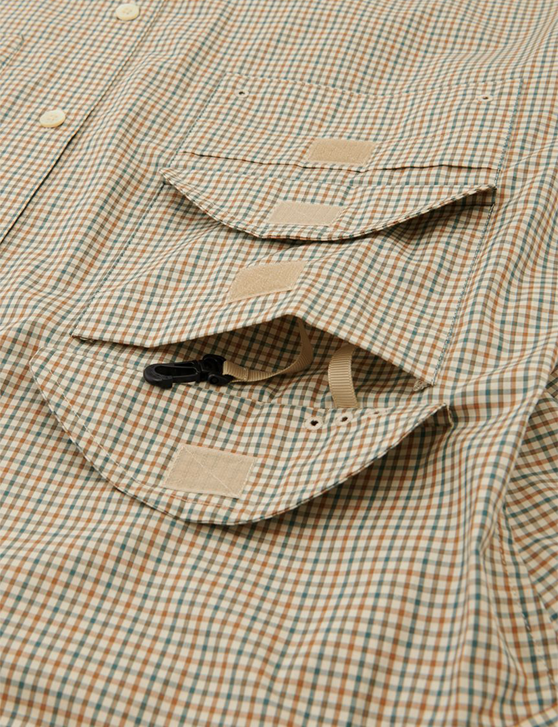 MULTI POCKETS OVERSIZED S/S SHIRT
