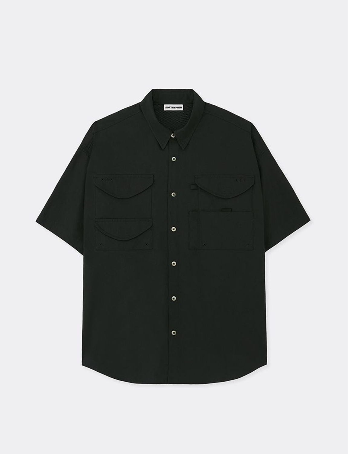 MULTI POCKETS OVERSIZED S/S SHIRT