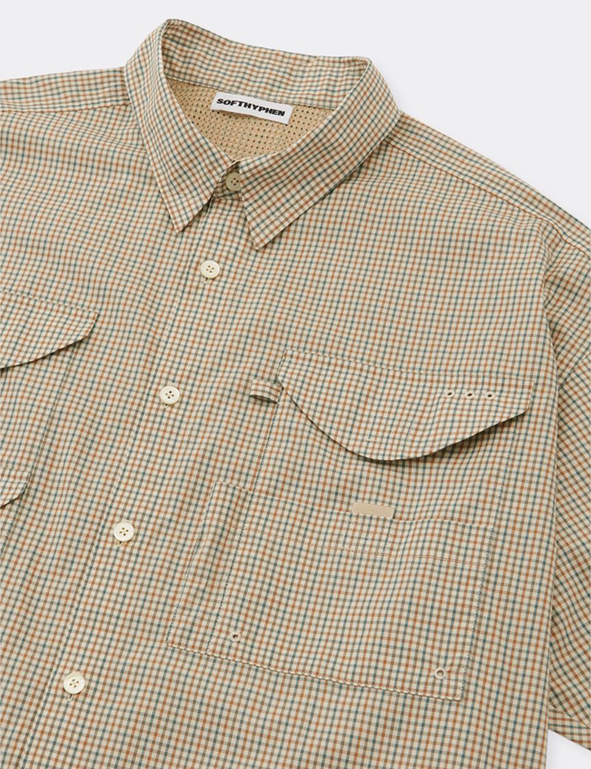 MULTI POCKETS OVERSIZED S/S SHIRT