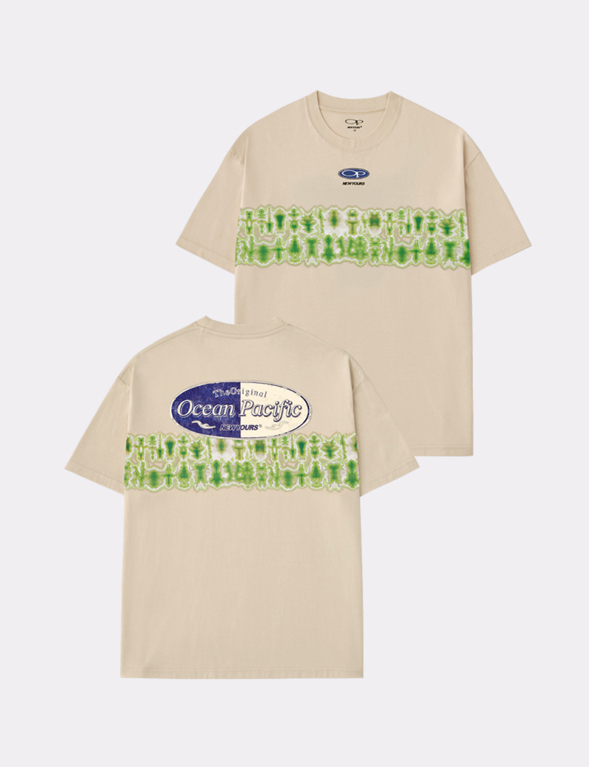 Ocean Pacific / TIE DYE GRAPHIC TEE