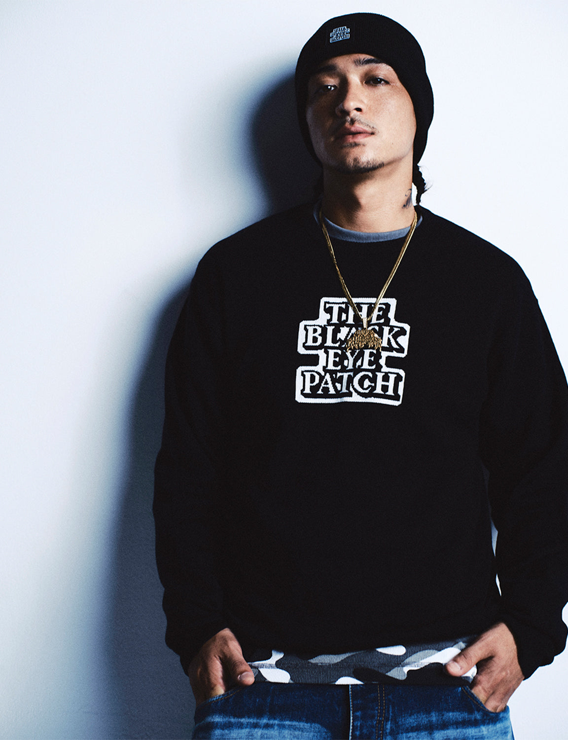 OG LABEL KNIT SWEATER