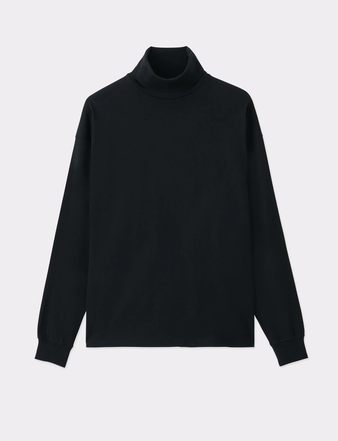 ORGANIC & RECYCLED COTTON TURTLE NECK TEE