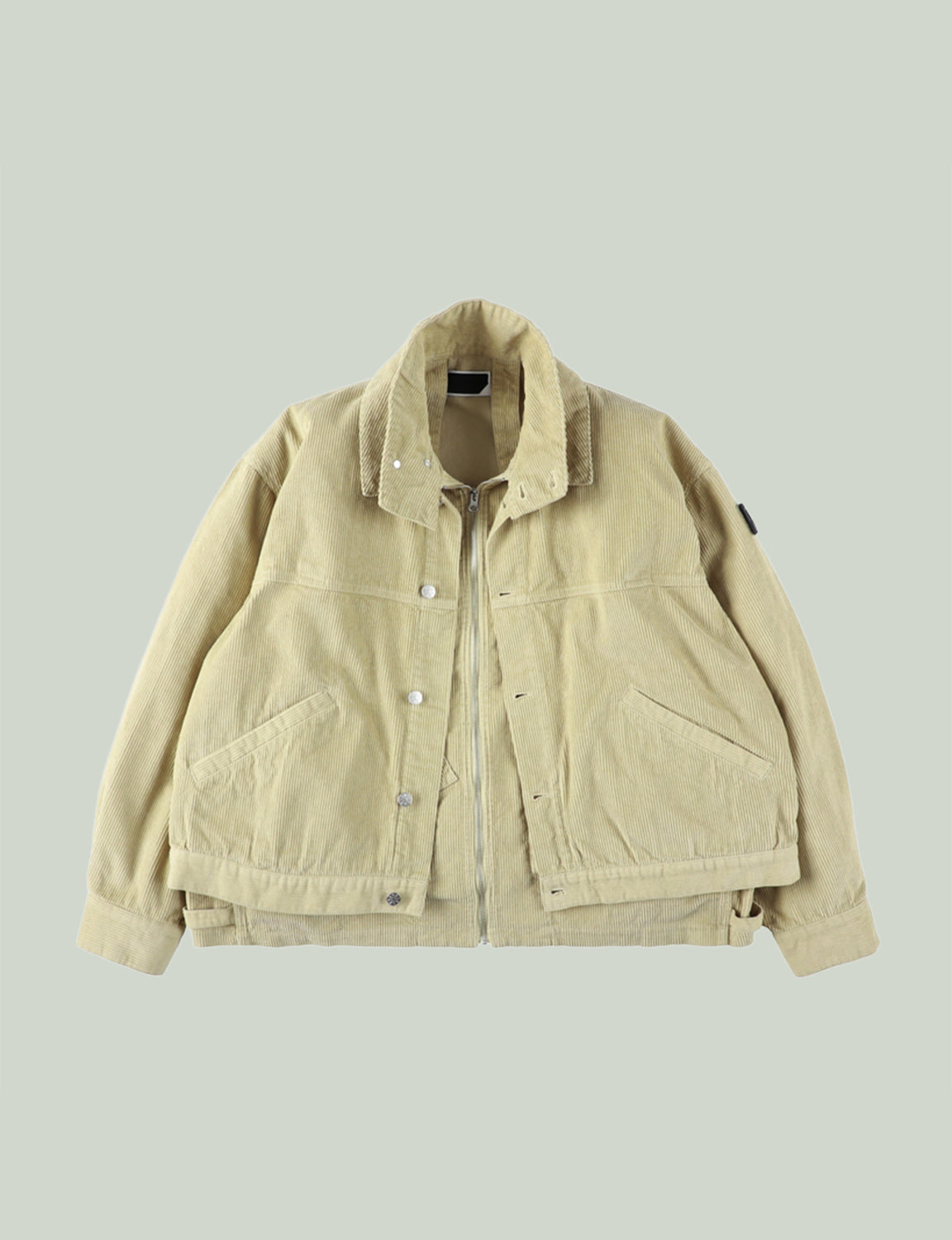 DOUBLE CORD JACKET – BEIGE