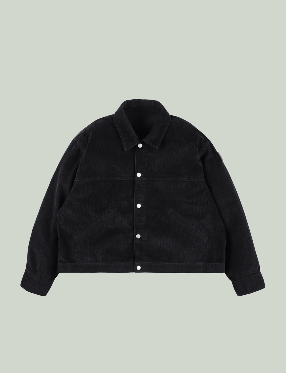 DOUBLE CORD JACKET – BLACK
