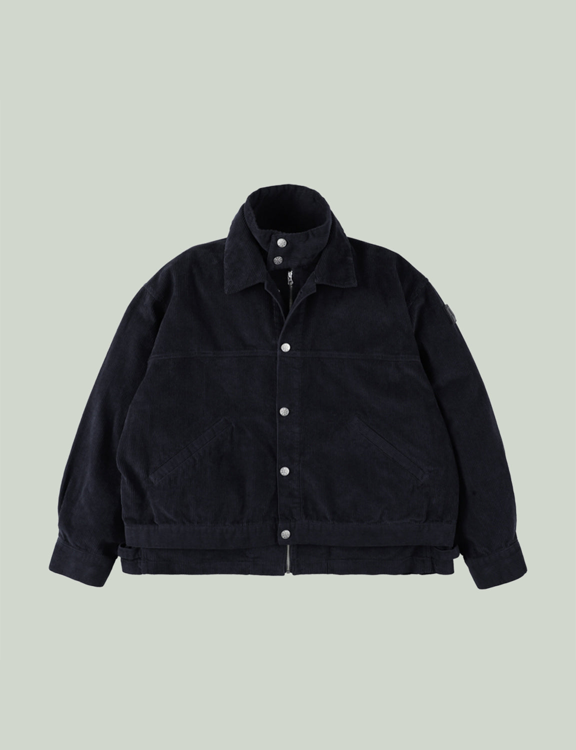DOUBLE CORD JACKET – NAVY