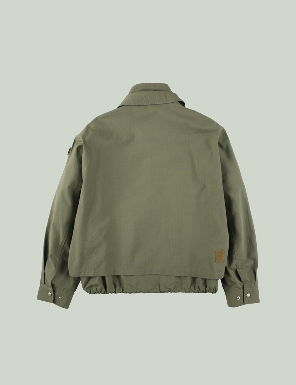 DOUBLE ZIP RIPSTOP JACKET – OLIVE DRAB