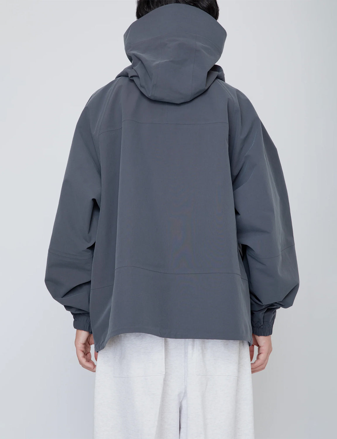 BREATHABLE WATERPROOF MOUNTAIN PARKA / CHARCOAL