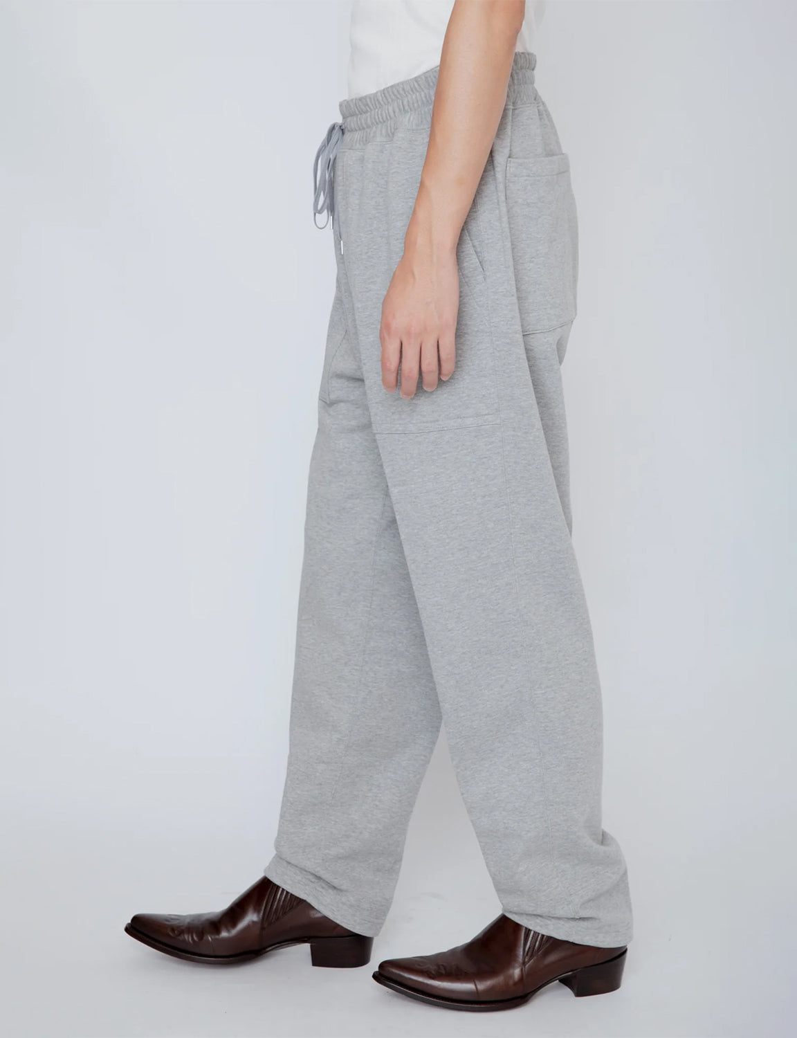 EASY SWEATPANTS / TOP GRAY