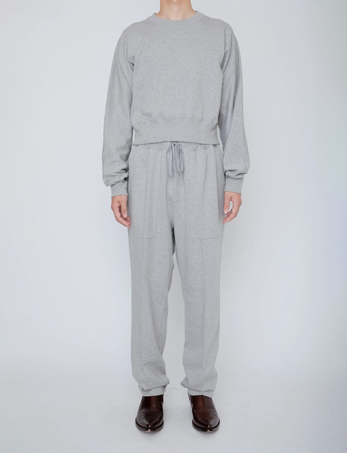 EASY SWEATPANTS / TOP GRAY