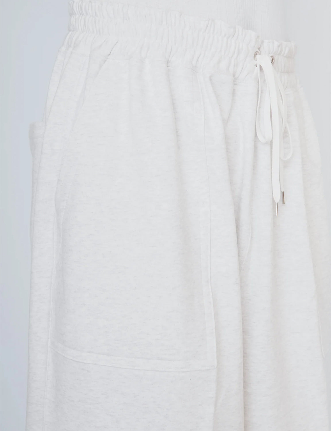 HAKAMA SWEATPANTS / HEATHER WHITE