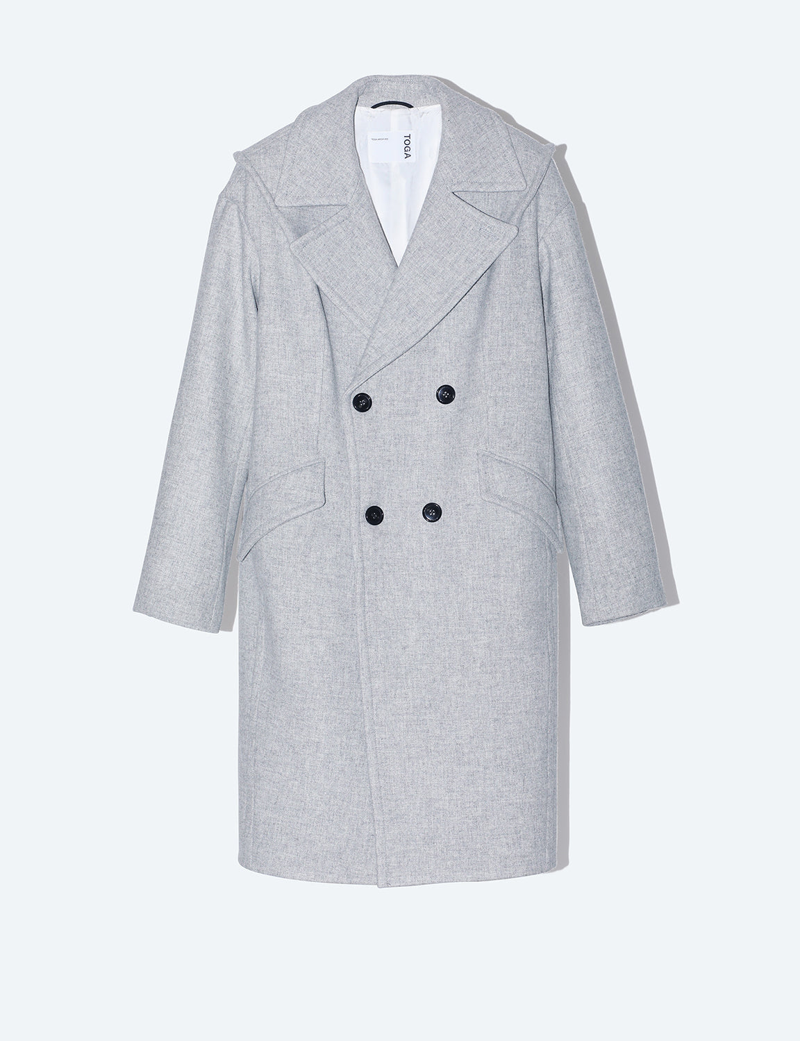 DOUBLE MELTON COAT
