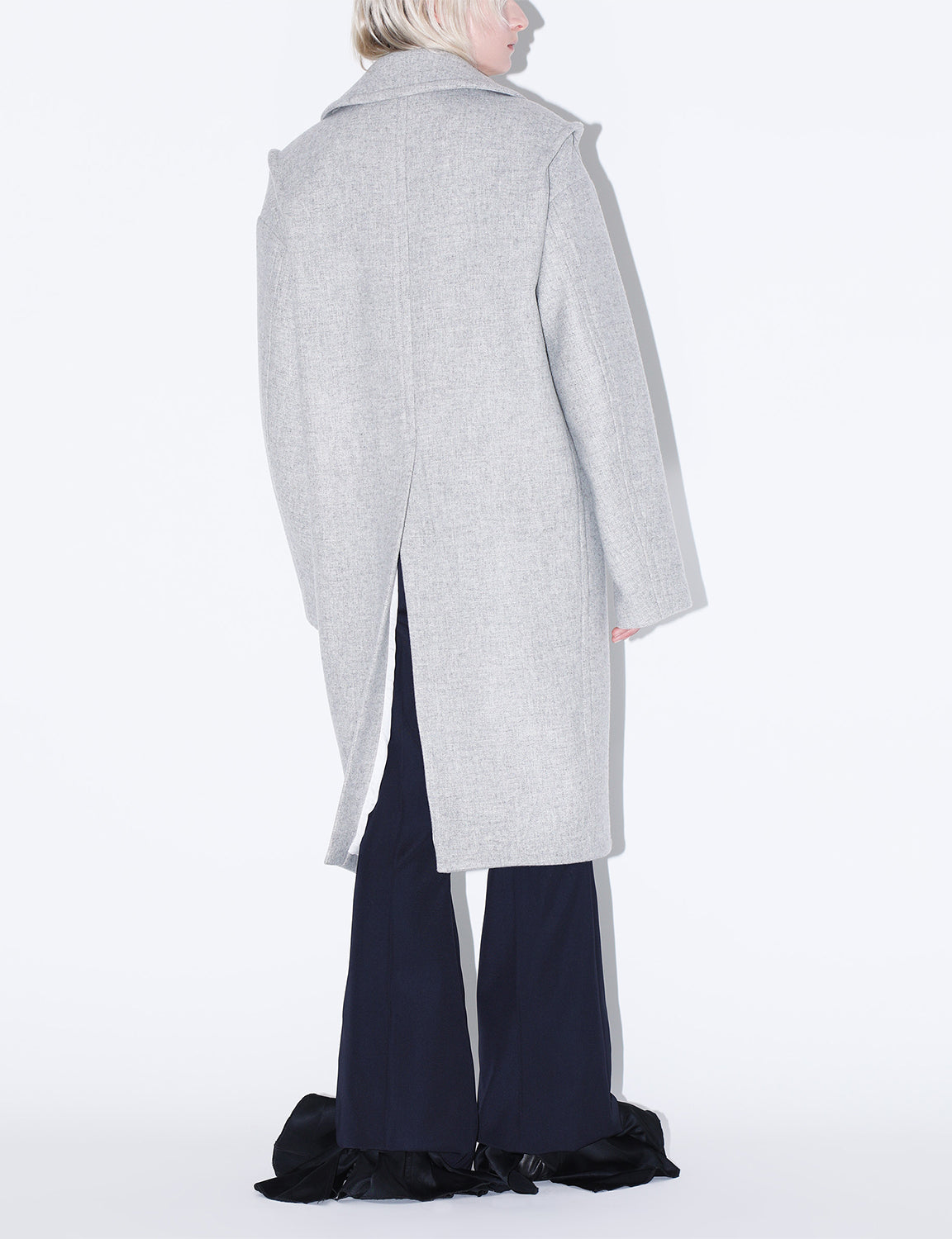 DOUBLE MELTON COAT