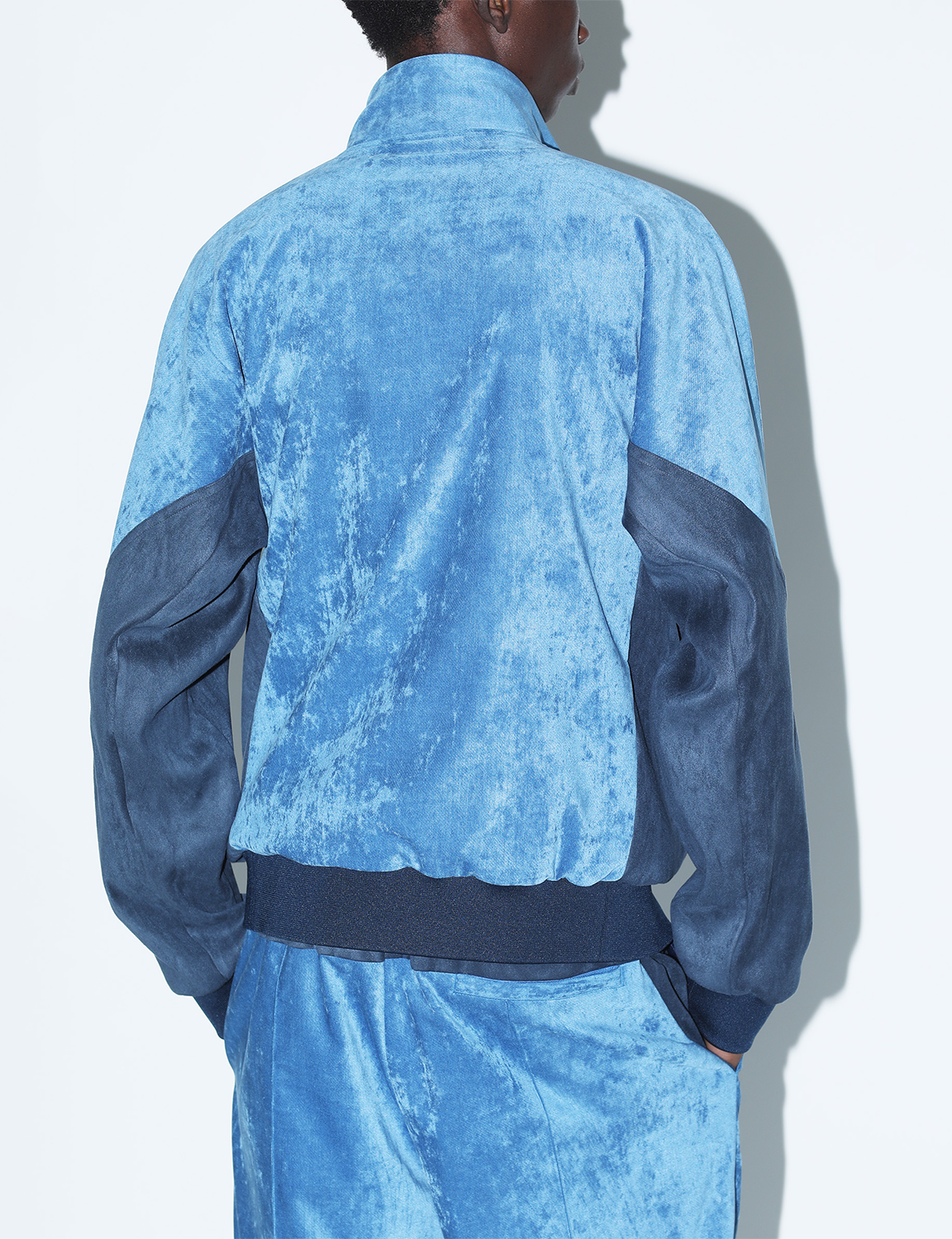 VELVET TRACK JACKET