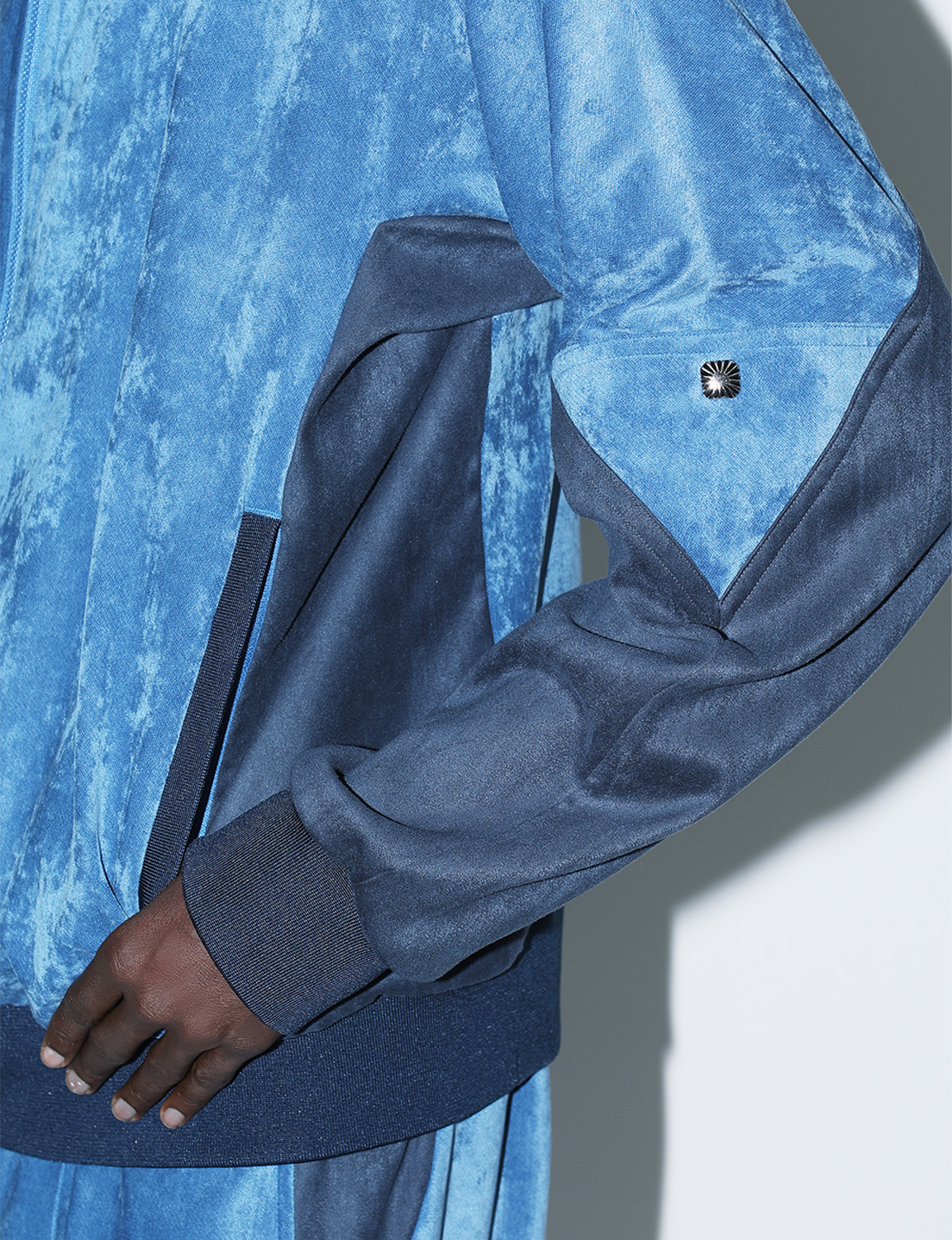 VELVET TRACK JACKET