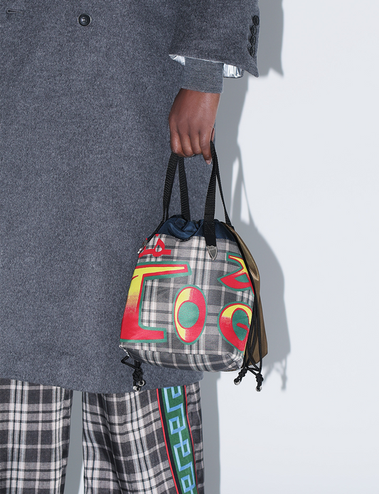 PRINT DRAWSTRING BAG