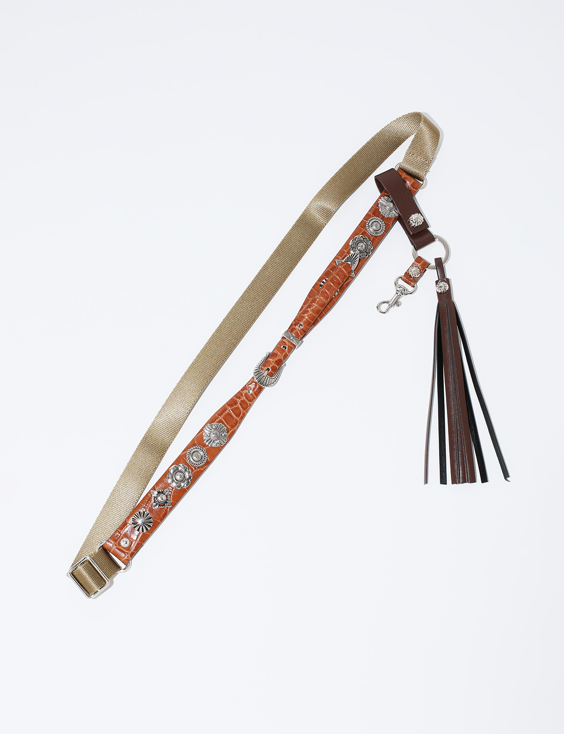 TASSEL KEY RING BELT