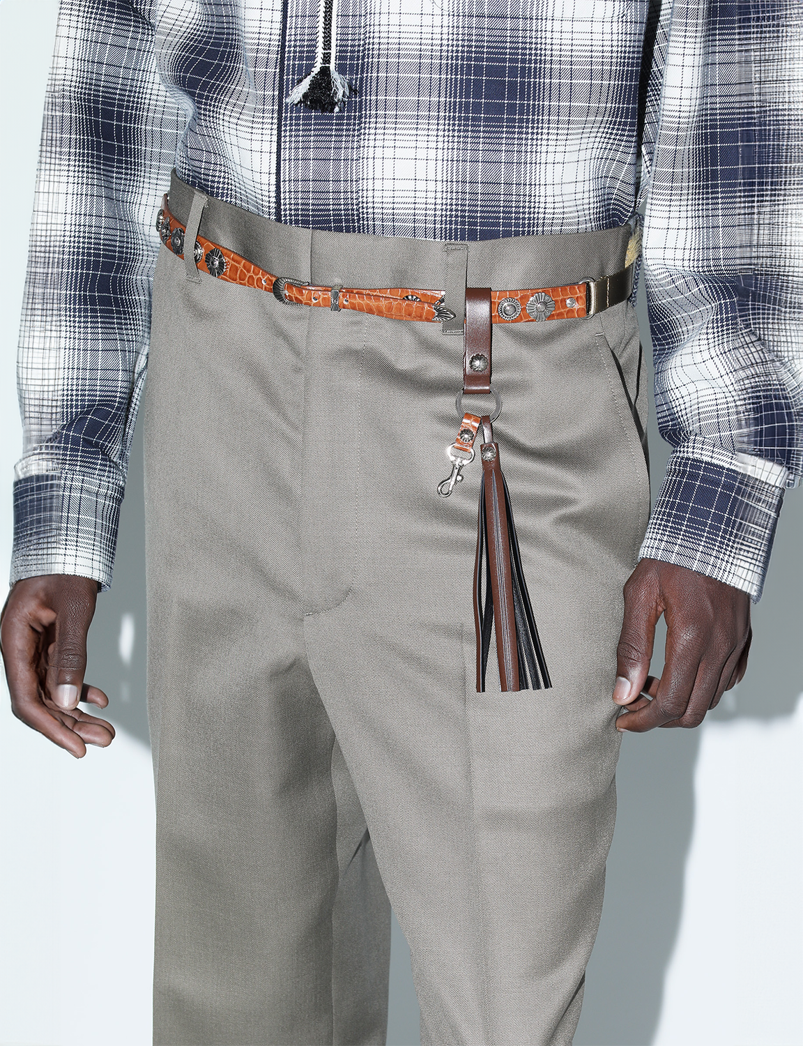 TASSEL KEY RING BELT