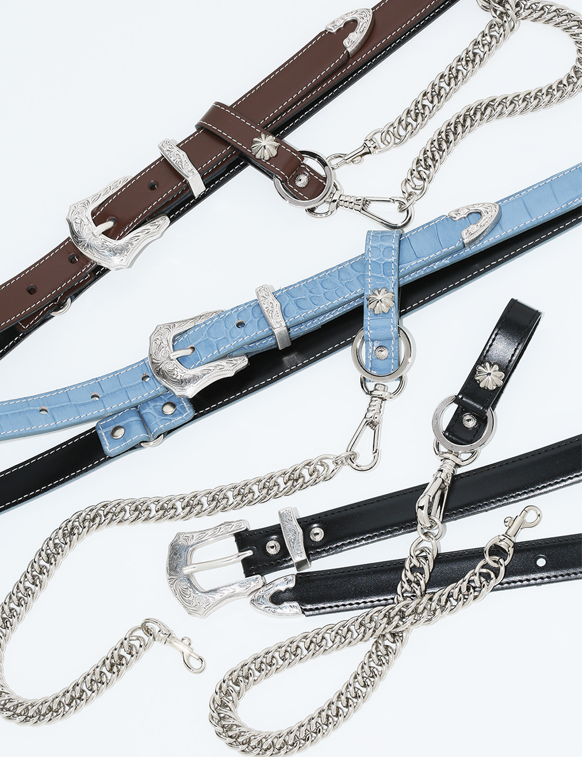 CHAIN KEY RING BELT