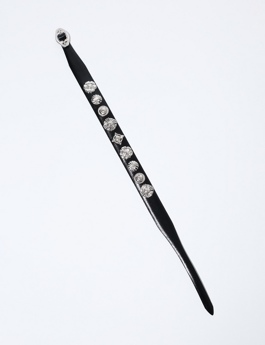 DOUBLE LEATHER BANGLE