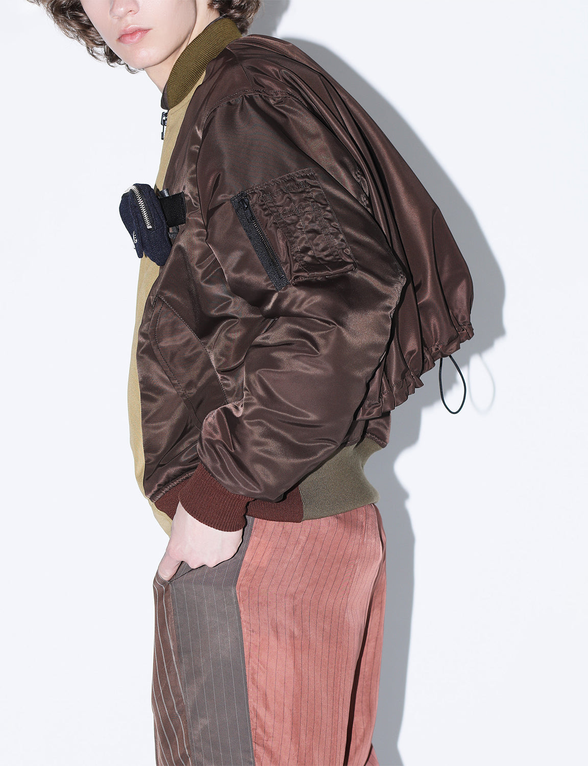 NYLON TWILL BLOUSON