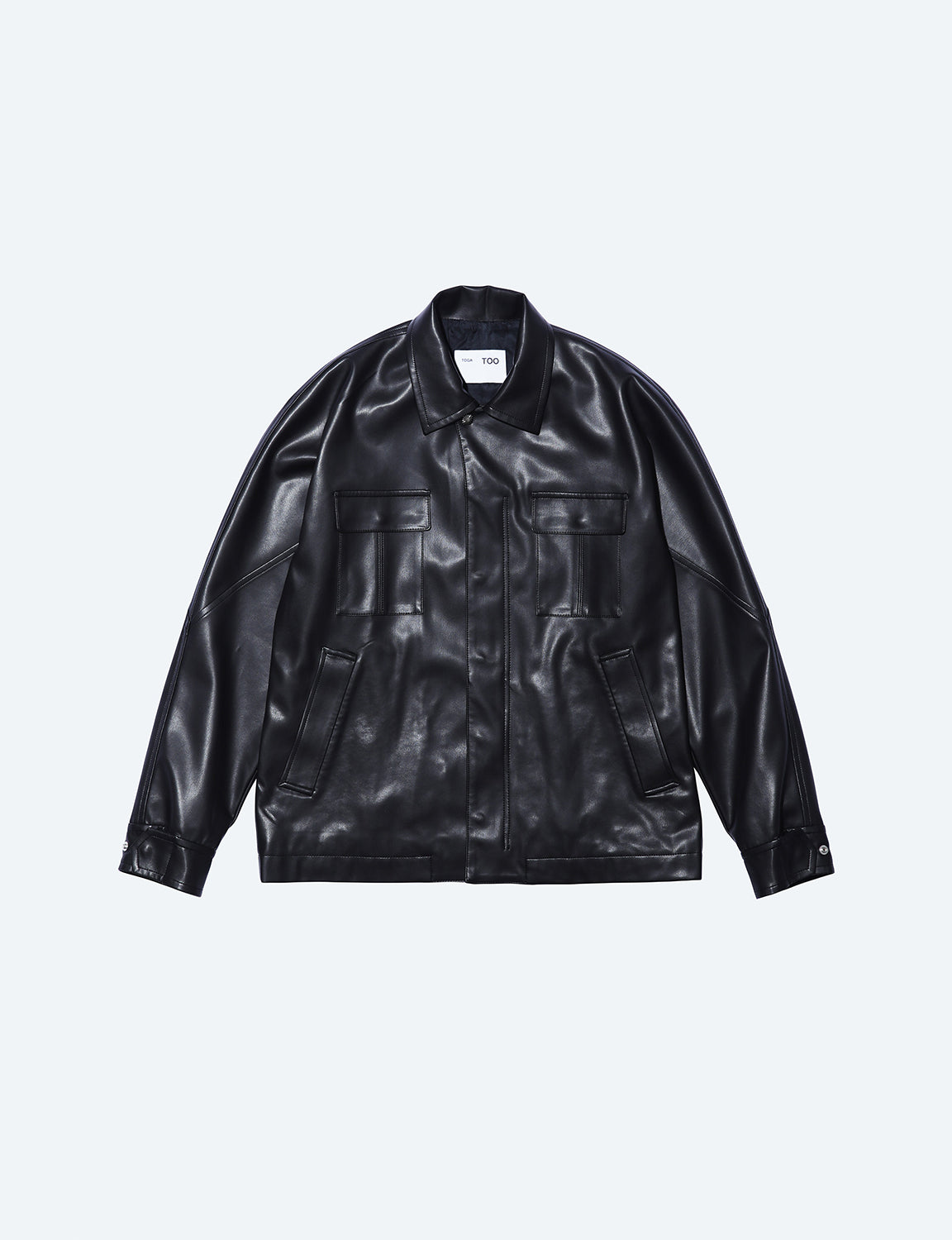 LEATHER SHIRT BLOUSON