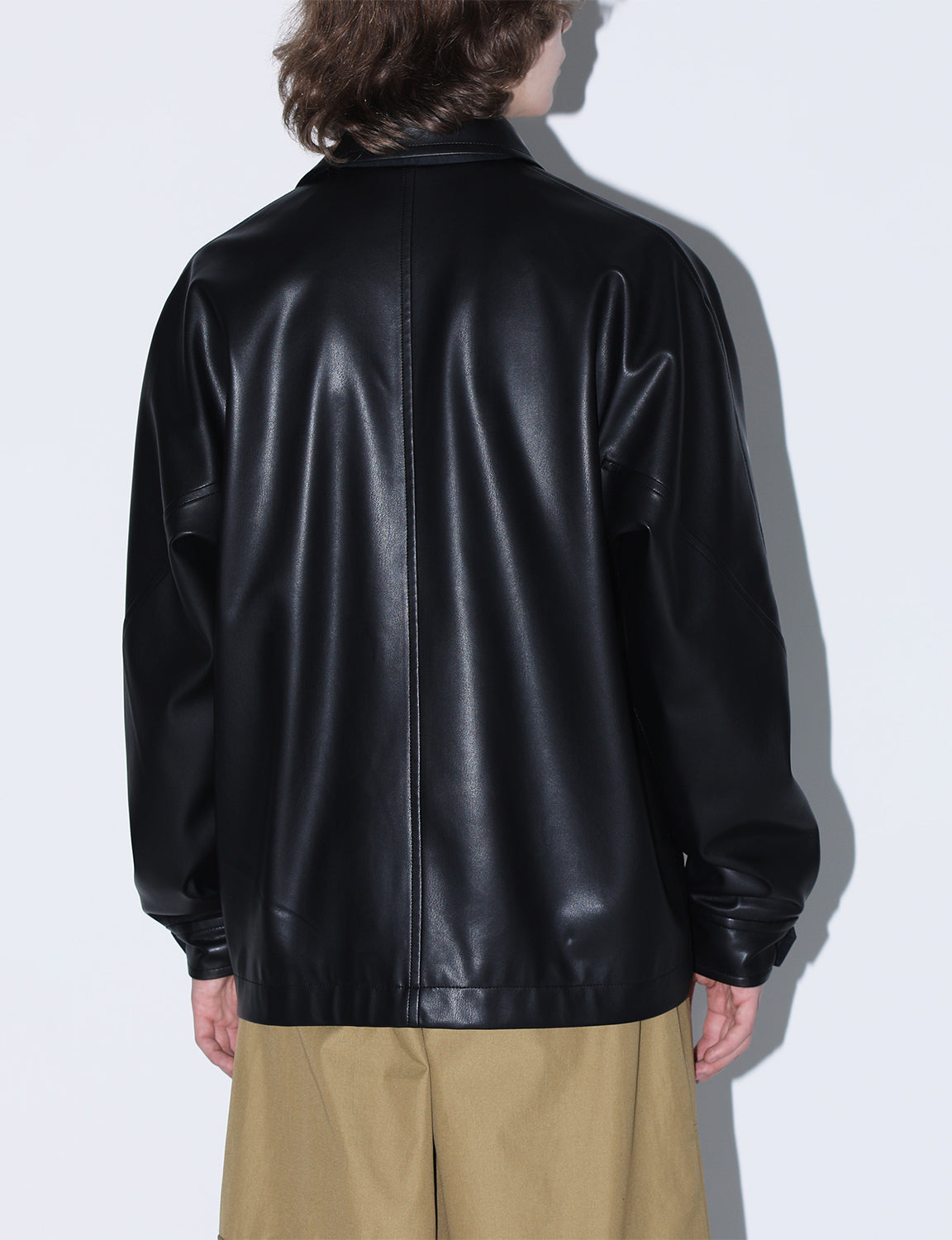 LEATHER SHIRT BLOUSON