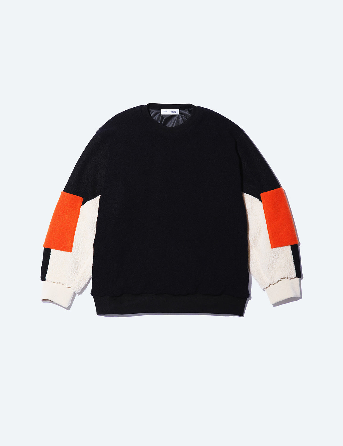 WOOL PILE BOA PULLOVER