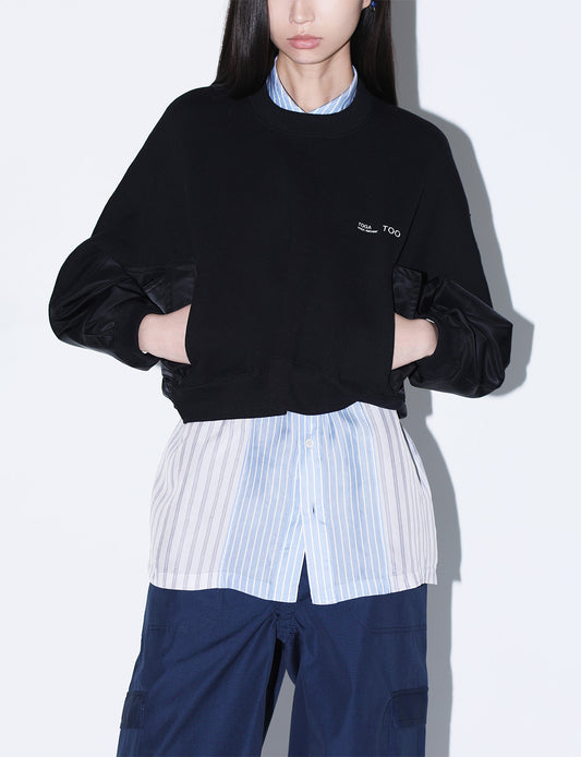 NYLON SWEAT SHIRT