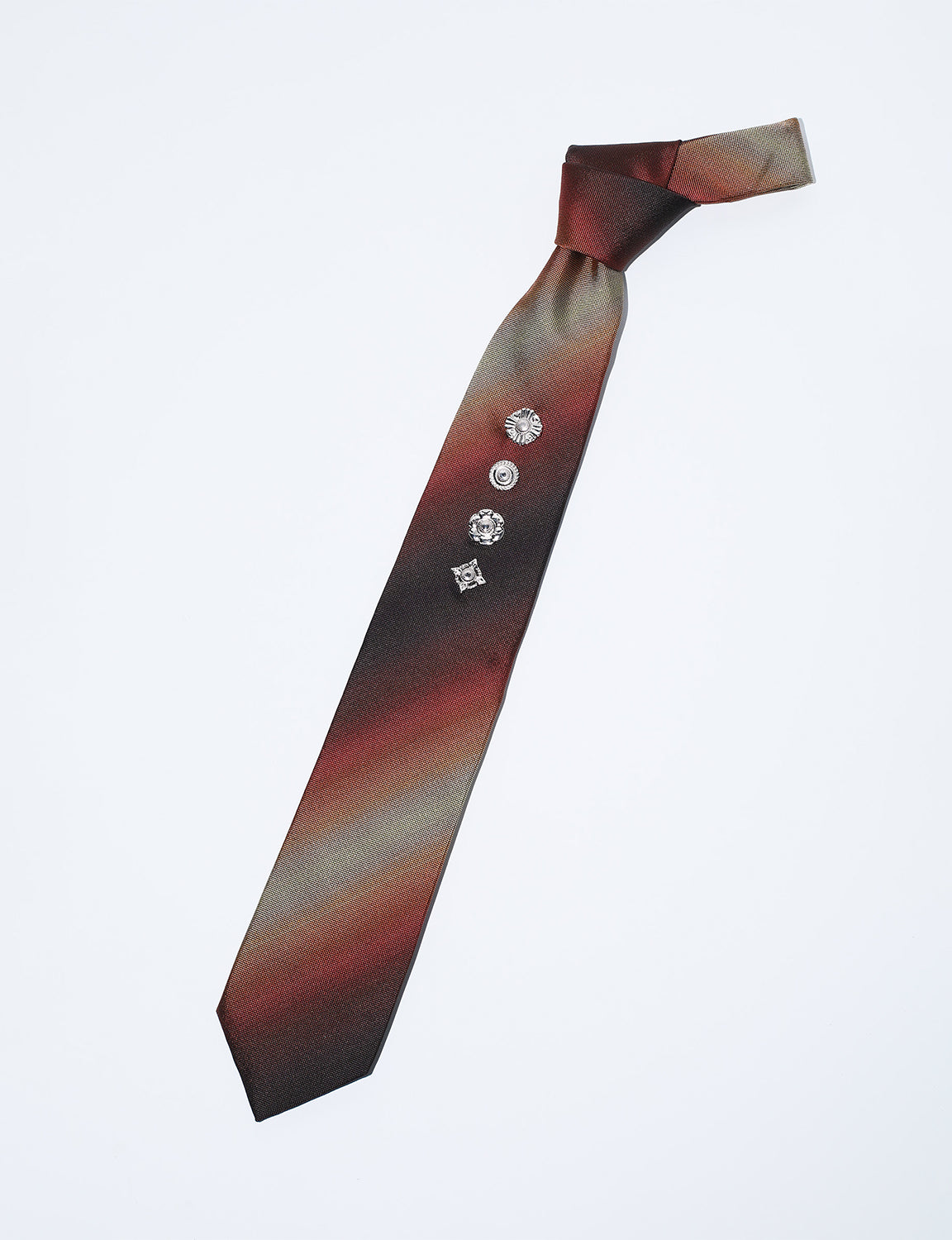 TOGA TOO - METAL CONCHO TIE ORANGE – The Contemporary Fix Kyoto